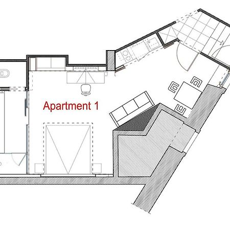 Alos Center Apartments Split Exterior photo