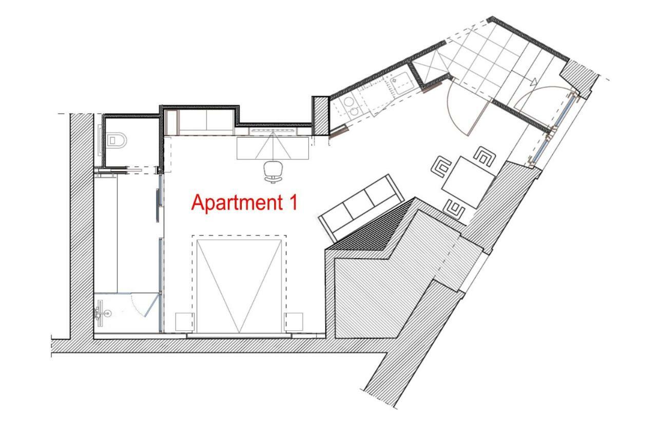 Alos Center Apartments Split Exterior photo